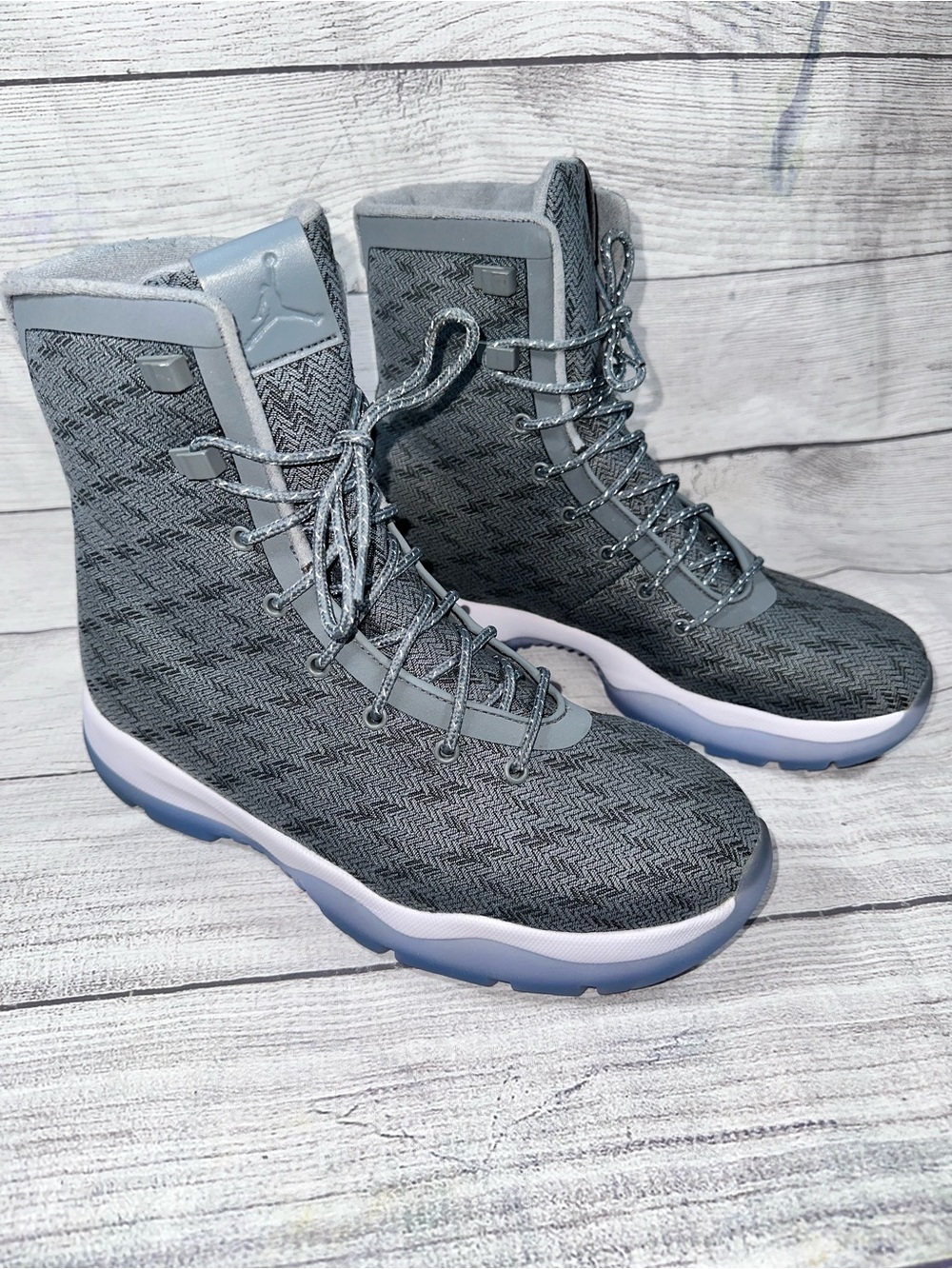 Nike Air Jordan Future Boot NEW Cool Grey 854554-003 size 9 M